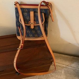 Authentic Dooney and Burke crossbody bag